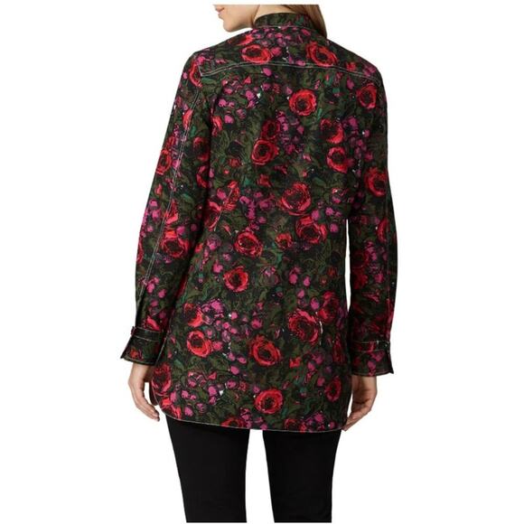 EUC $750 Marni Starlight Floral Blouse IT 38 US 2 - Picture 3 of 9